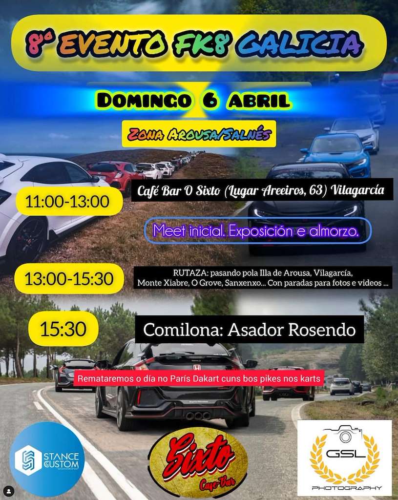 VIII FK8 Galicia (2025) en Vilagarcía de Arousa