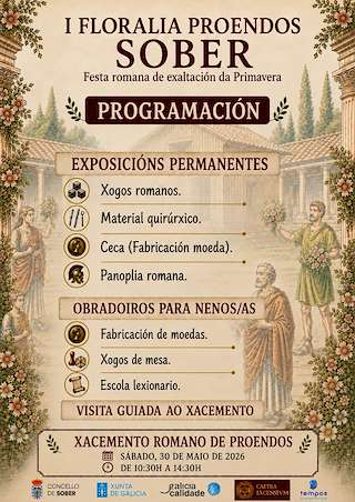 Fechas, información, programa, cartel, imágenes, mapa y ubicación de I Floralia Proendos (2026)  en  Sober