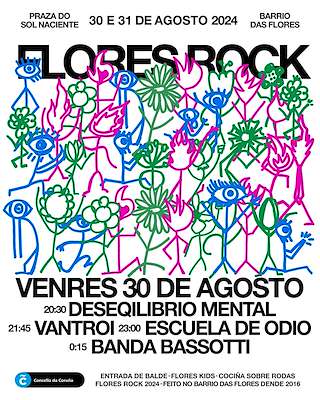 Flores Rock en A Coruña