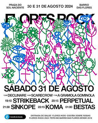 Flores Rock en A Coruña