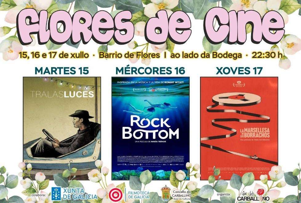 Flores de Cine (2025) en O Carballiño