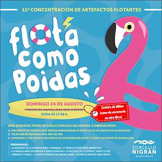 Fechas, información, programa, cartel, imágenes, mapa y ubicación de Flota Como Poidas  en  Nigrán
