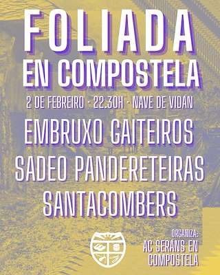Foliada en Compostela