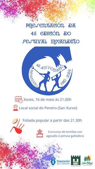 Presentación do XLVII Festival Irmandiño en Moeche