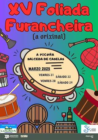 Fechas, información, programa, cartel, imágenes, mapa y ubicación de XV Foliada A Furancheira   en  Salceda de Caselas