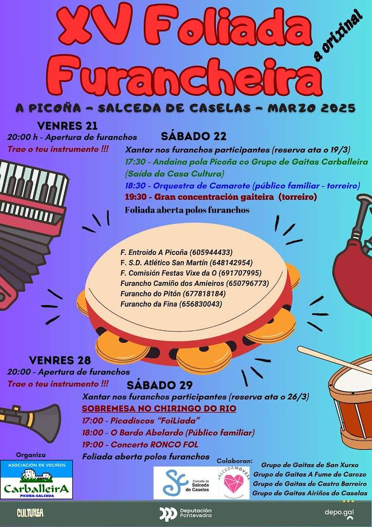 XV Foliada A Furancheira  en Salceda de Caselas