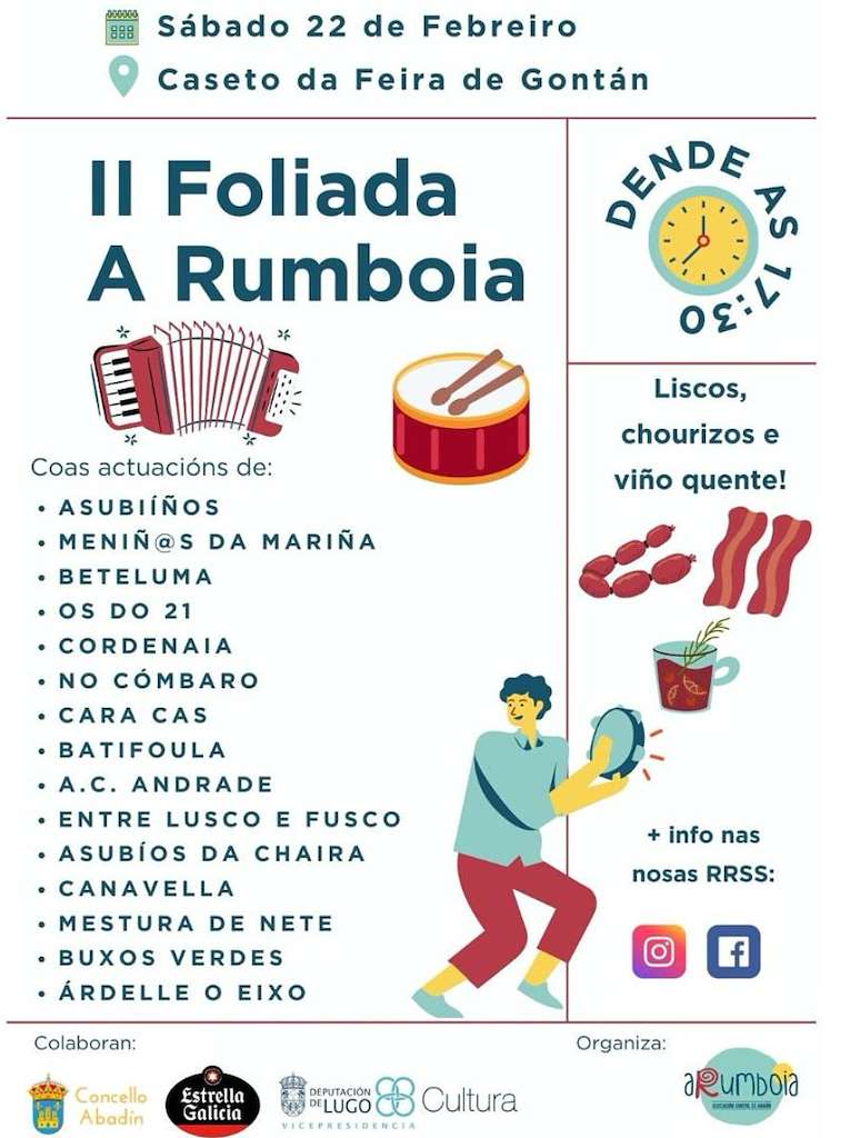 II Foliada a Rumboia en Abadín