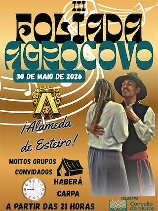 Fechas, información, programa, cartel, imágenes, mapa y ubicación de III Foliada Agrocovo (2026)  en  Muros