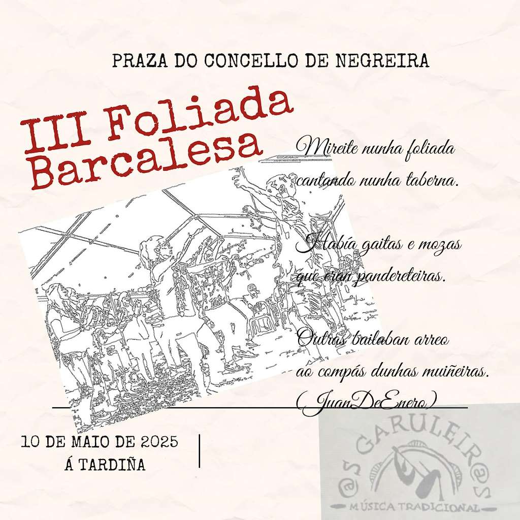 III Foliada Barcalesa (2025) en Negreira