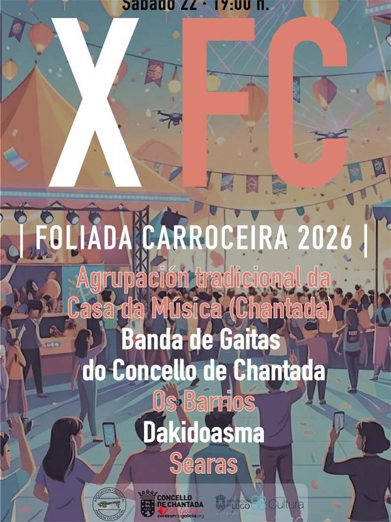 Foliada Carroceira (2026) en Chantada
