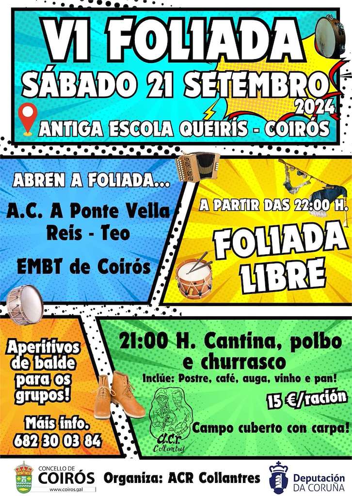 VI Foliada en Coirós