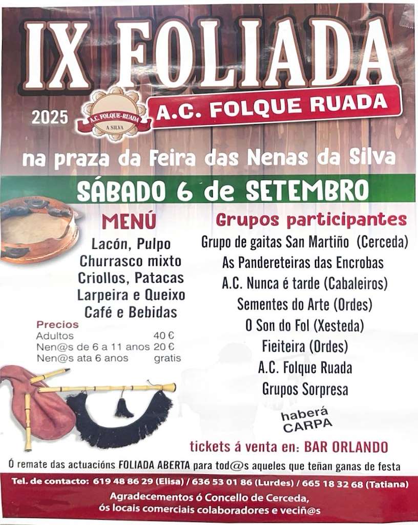 IX Foliada da Silva en Cerceda
