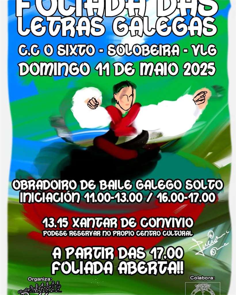 Foliada das Letras Galegas do Sixto  (2025) en Vilagarcía de Arousa