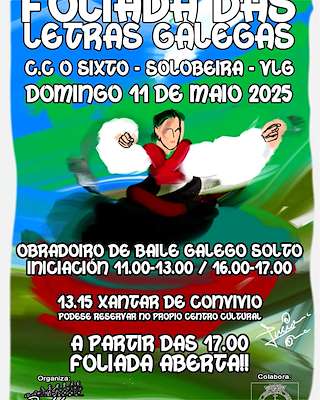 Fechas, información, programa, cartel, imágenes, mapa y ubicación de Foliada das Letras Galegas do Sixto   en  Vilagarcía de Arousa