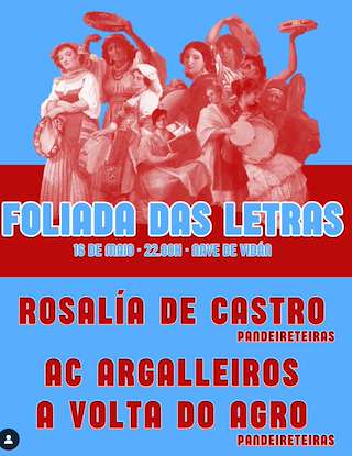 Fechas, información, programa, cartel, imágenes, mapa y ubicación de Foliada das Letras  en  Santiago de Compostela