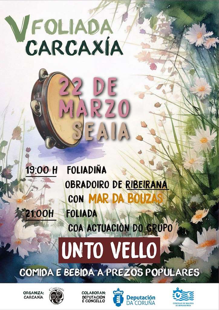V Foliada de Carcaxía en Malpica de Bergantiños