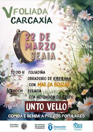 Fechas, información, programa, cartel, imágenes, mapa y ubicación de V Foliada de Carcaxía  en  Malpica de Bergantiños