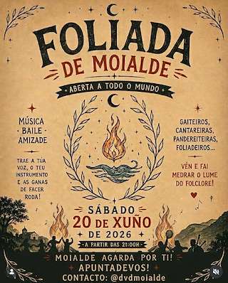 Fechas, información, programa, cartel, imágenes, mapa y ubicación de Foliada de Moialde (2026)  en  Vilardevós