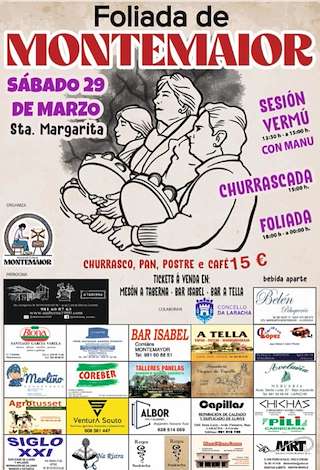 Fechas, información, programa, cartel, imágenes, mapa y ubicación de Foliada de Montemaior  en  Laracha