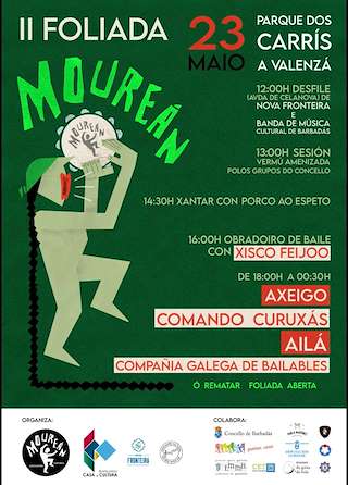 Fechas, información, programa, cartel, imágenes, mapa y ubicación de II Foliada de Moureán (2026)  en  Barbadás