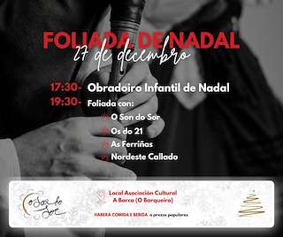 Fechas, información, programa, cartel, imágenes, mapa y ubicación de Foliada de Nadal  (2025) en Mañón