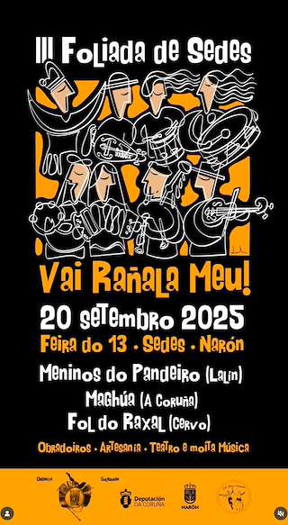Fechas, información, programa, cartel, imágenes, mapa y ubicación de Foliada de Sedes  en  Narón