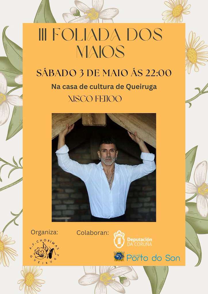 III Foliada dos Maios de Queiruga (2025) en Porto do Son