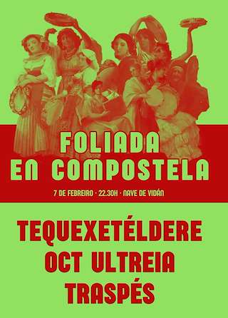 Fechas, información, programa, cartel, imágenes, mapa y ubicación de Foliada en Compostela