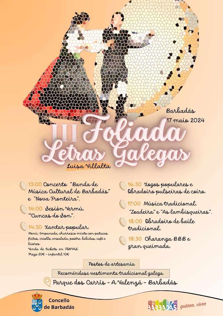 III Foliada Letras Galegas  en Barbadás
