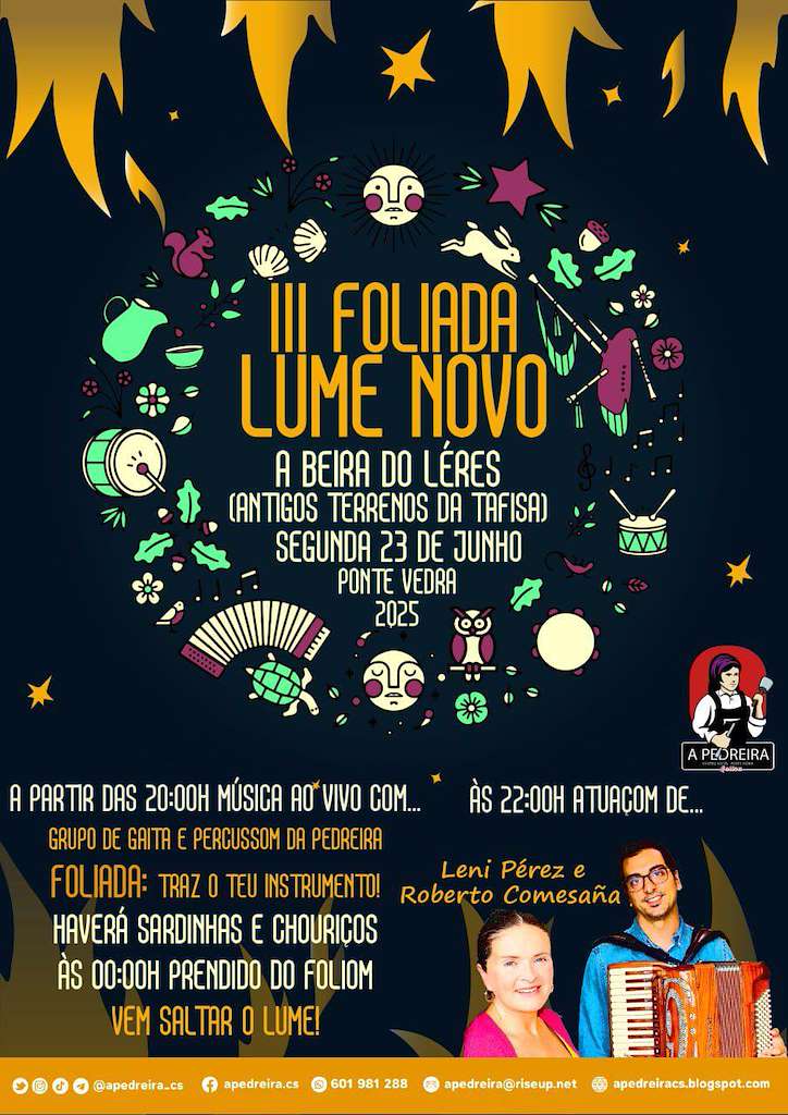 III Foliada Lume Novo (2025) en Pontevedra