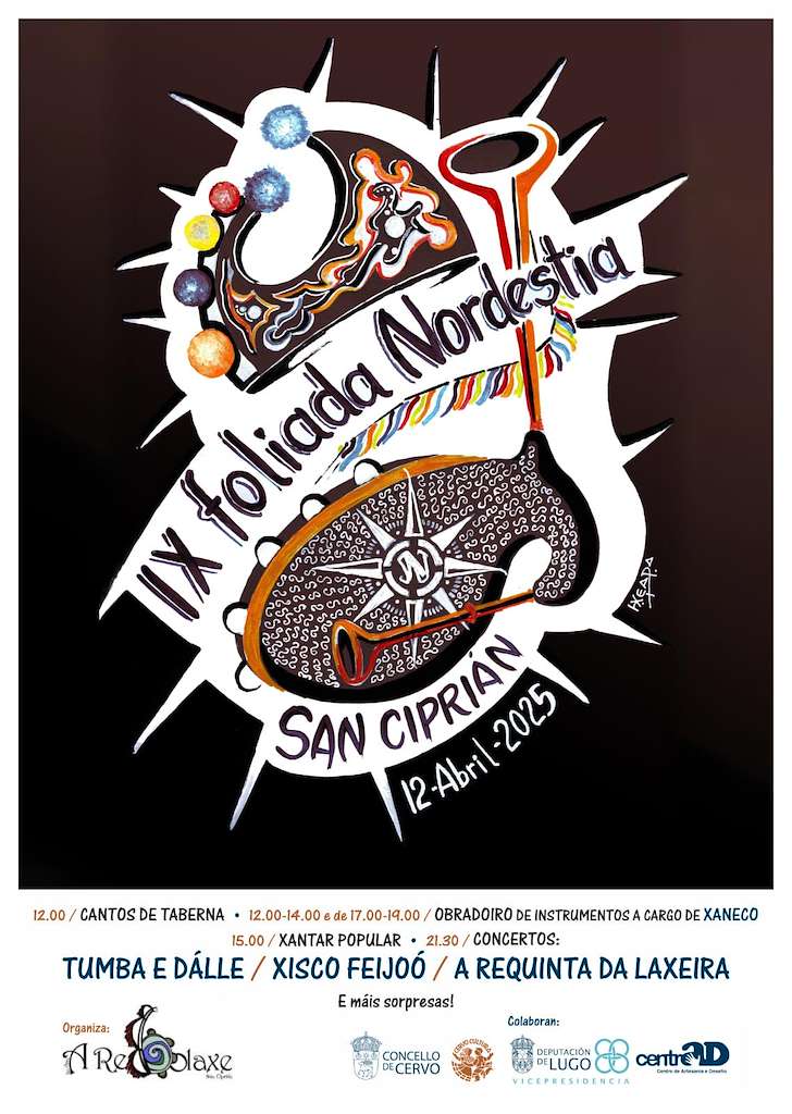 IX Foliada Nordestia de San Ciprián (2025) en Cervo