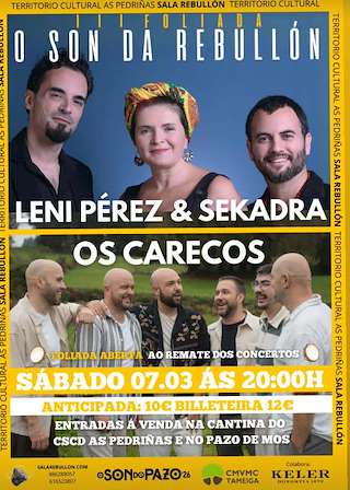 Fechas, información, programa, cartel, imágenes, mapa y ubicación de III Foliada O Son da Rebullón  (2026)  en  Mos