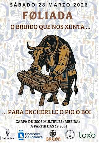 Fechas, información, programa, cartel, imágenes, mapa y ubicación de Foliada  (2026)  en  Ribeira
