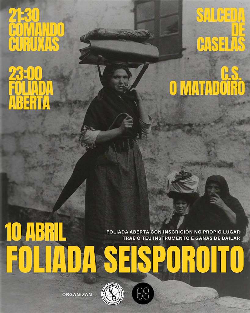 Foliada Seisporoito en Salceda de Caselas