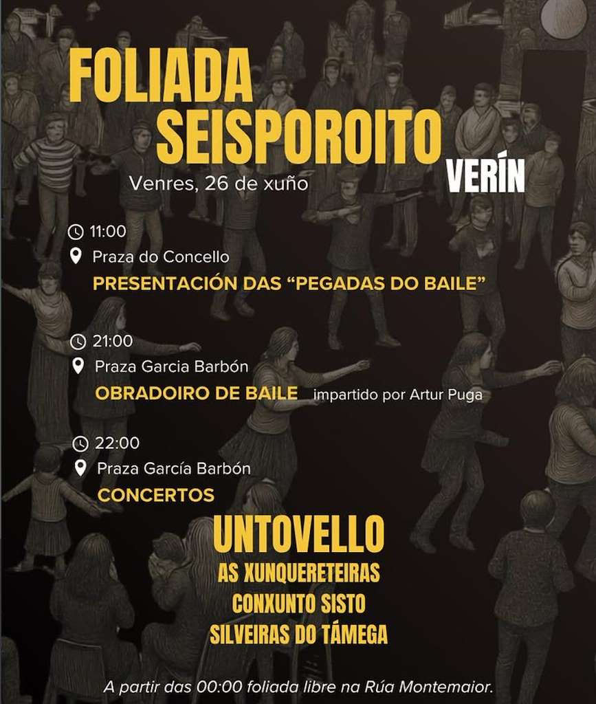 Foliada Seisporoito (2026) en Verín