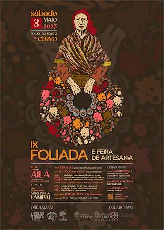 Fechas, información, programa, cartel, imágenes, mapa y ubicación de IX Foliada y Feira de Artesanía e Alimentación  en  Cervo