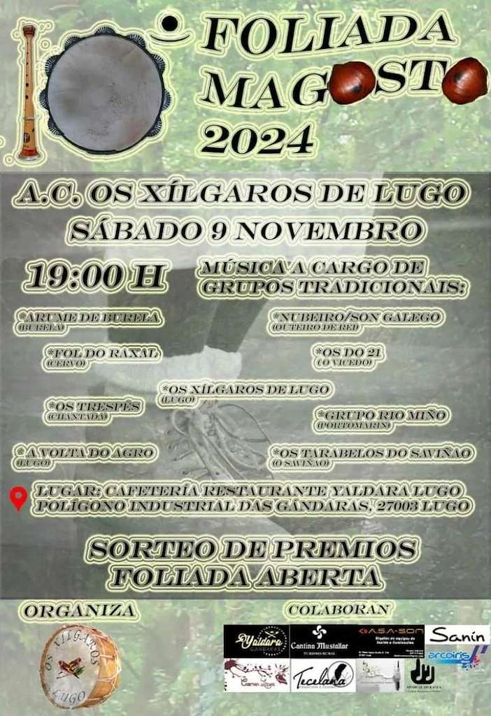 X Foliada y Magosto dos Xílgaros de Lugo 