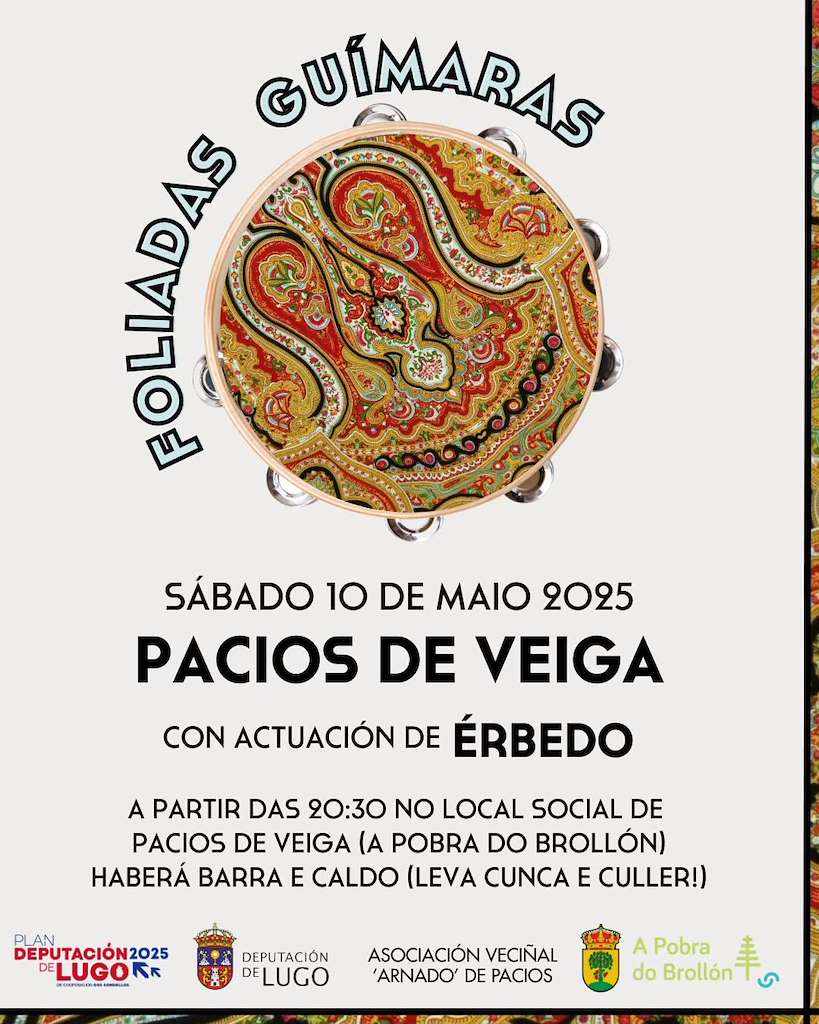 Foliadas Guímaras (2025) en A Pobra do Brollón