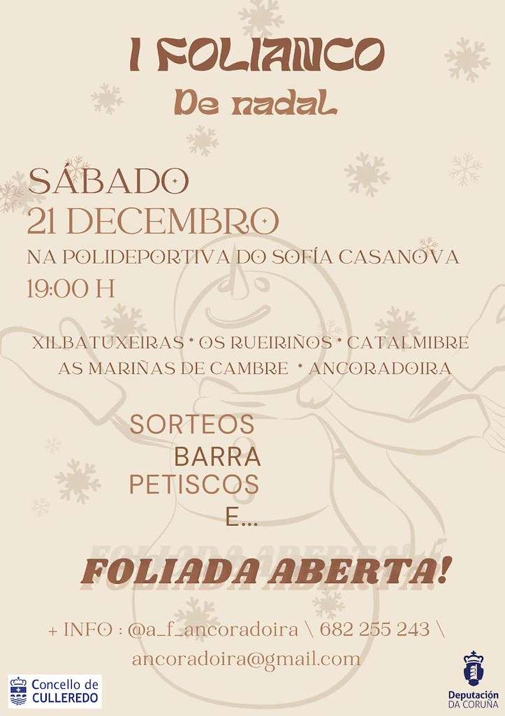 I Folianco de Nadal en Culleredo