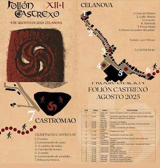Fechas, información, programa, cartel, imágenes, mapa y ubicación de XIII Folión Castrexo  en  Celanova