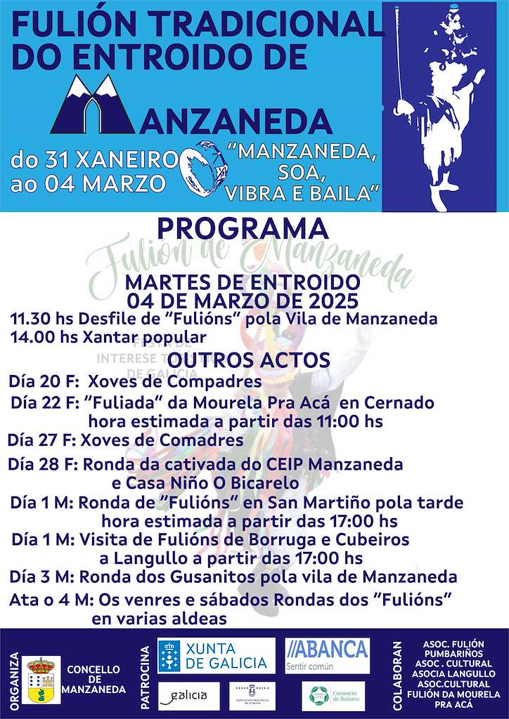 Folión Tradicional de Carnaval (2026) en Manzaneda