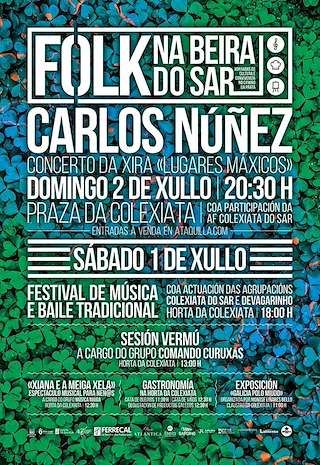 Folk na Beira do Sar en Santiago de Compostela