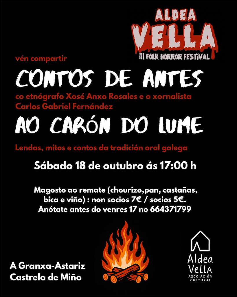 III Folk Horror Festival Aldea Vella en Castrelo de Miño