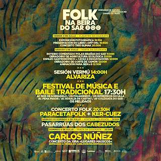 Fechas, información, programa, cartel, imágenes, mapa y ubicación de Folk na Beira do Sar  en  Santiago de Compostela