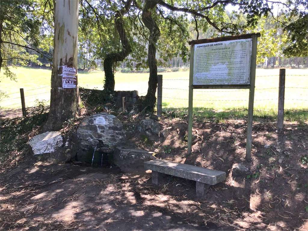 Fonte da Quenlla en Arzúa