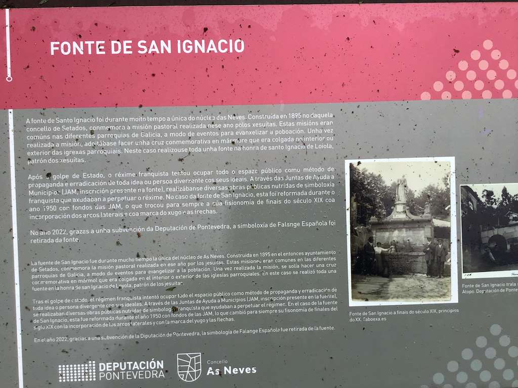 Fonte de San Ignacio en As Neves