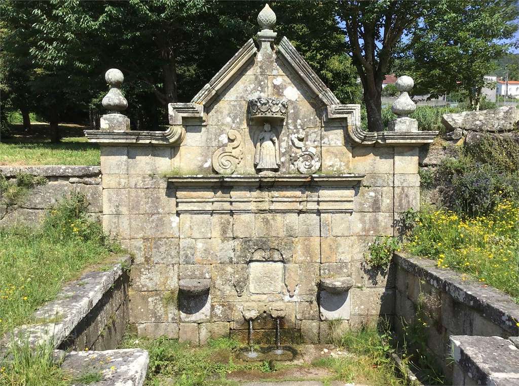 Fonte de Santa María de Darbo en Cangas de Morrazo