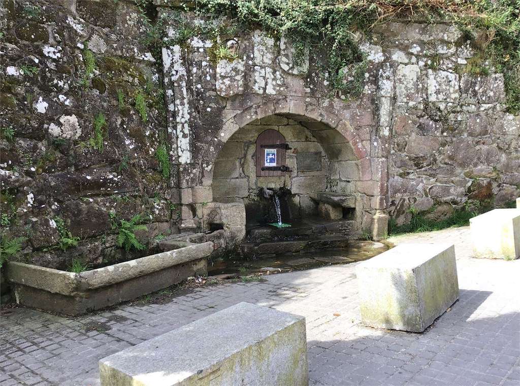 Fonte do Pombal en Baiona