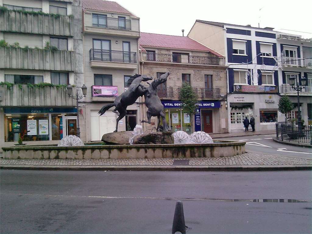 Fonte dos Cabalos en Lalín