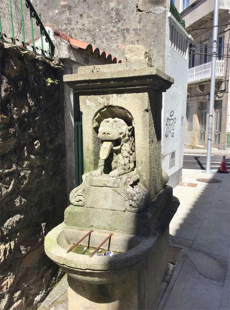 Fonte dos Leóns en Pontevedra